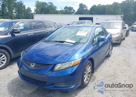 2012 Honda Civic Ex-L z USA, uszkodzony, nr VIN 2HGFG3B03CH502166